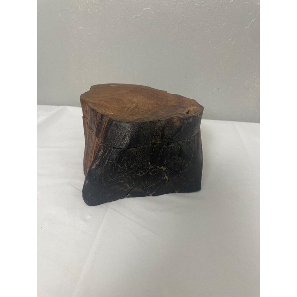 Vintage Driftwood Jewel Box Treasure Box Handmade Vanity Decor Unique Fast Ship - Picture 4 of 8